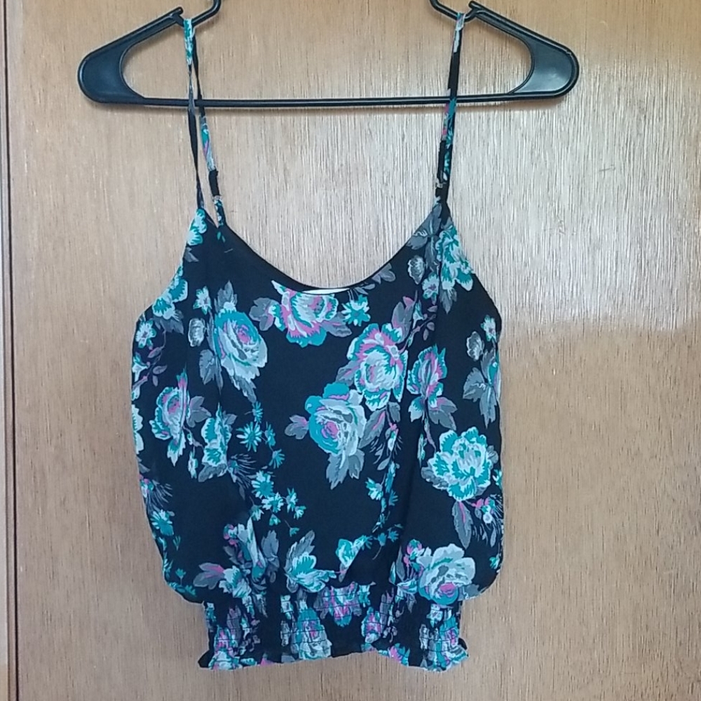 Floral crop top